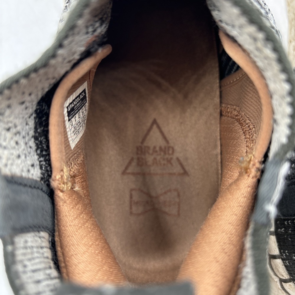 BrandBlack Delta Shibori Sneakers‎ Men's Size 10 Gray 297BB 2018 Vibram Sole - Picture 12 of 13